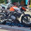 Kove 450R side view