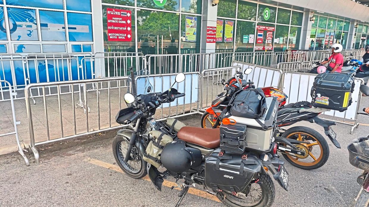 Entering Thailand