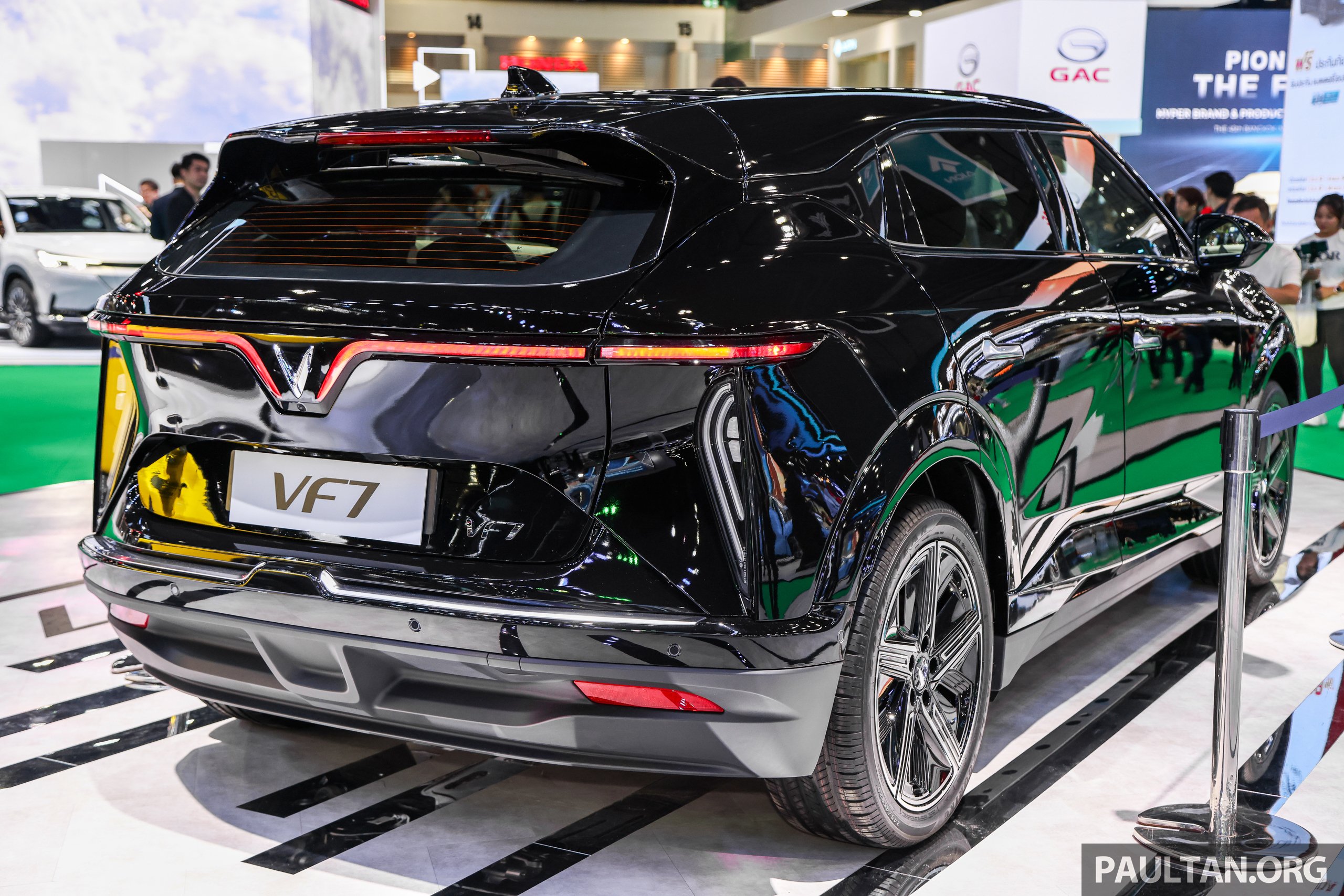 Vinfast VF 7 interior at 2024 Bangkok International Motor Show